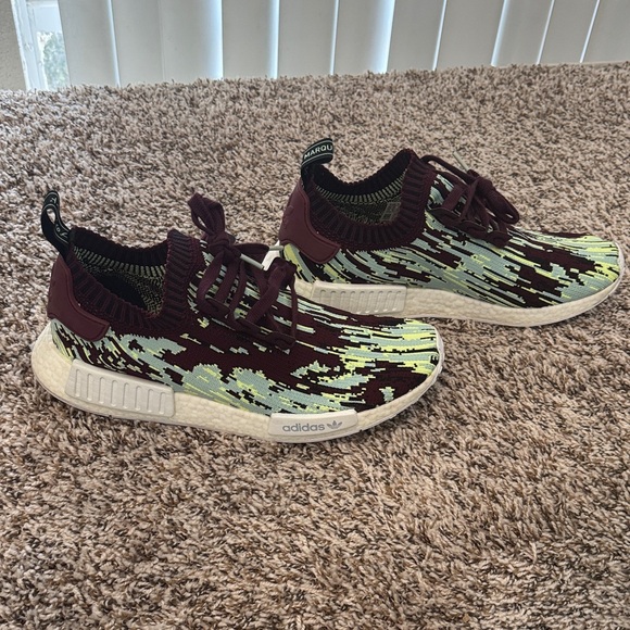 Adidas NMD Datamosh 2.0 Maroon - Picture 2 of 5